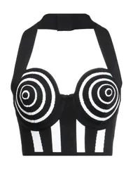 バルマン レディース トップス シャツ BALMAIN トップス Black ブラックのサムネイル