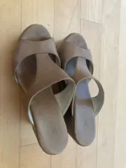 ジミーチュウ レディース ウエッジサンダル ベージュ 37 (235)