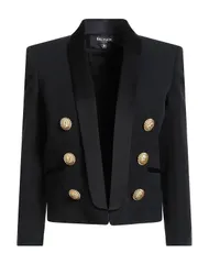バルマン レディース アウター ジャケット・ブルゾン BALMAIN ブルゾン Black ブラックのサムネイル