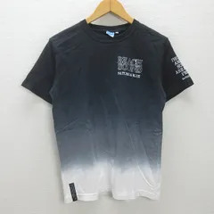 g■ビーチサウンド/Beach Sound コットンTシャツ/グラデーションカラー【M】黒灰/men's/90【中古】■のサムネイル