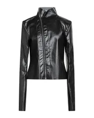 リックオウエンス レディース アウター ジャケット・ブルゾン RICK OWENS デニムブルゾン Black ブラックのサムネイル
