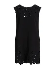 エルマンノ シェルヴィーノ レディース トップス ワンピース ERMANNO SCERVINO ミニワンピース・ドレス Black ブラックのサムネイル