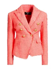 バルマン レディース アウター ジャケット・ブルゾン BALMAIN テーラードジャケット Coral コーラルのサムネイル