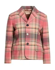 マルニ レディース アウター ジャケット・ブルゾン MARNI テーラードジャケット Pink ピンク
