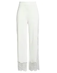 エルマンノ シェルヴィーノ レディース ボトムス カジュアルパンツ ERMANNO SCERVINO パンツ Ivory アイボリー