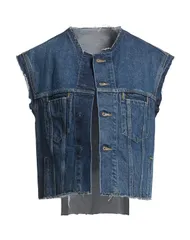 マルタンマルジェラ レディース アウター ジャケット・ブルゾン MAISON MARGIELA デニムブルゾン Blue ブルーのサムネイル