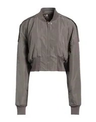 リックオウエンス レディース アウター ジャケット・ブルゾン RICK OWENS ボンバージャケット Gray グレーのサムネイル