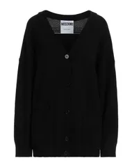 モスキーノ レディース アウター カーディガン MOSCHINO カシミヤニット Black ブラックのサムネイル