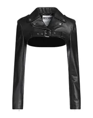 モスキーノ レディース アウター ジャケット・ブルゾン MOSCHINO ブルゾン Black ブラックのサムネイル