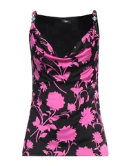 ヴェルサーチ レディース トップス シャツ VERSACE キャミソール Black ブラックのサムネイル