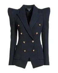 バルマン レディース アウター ジャケット・ブルゾン BALMAIN テーラードジャケット Midnight Blue ブルーのサムネイル