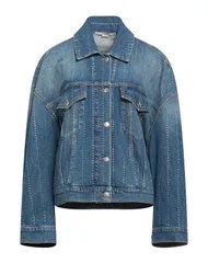 ステラマッカートニー レディース アウター ジャケット・ブルゾン STELLA McCARTNEY デニムブルゾン Blue ブルーのサムネイル