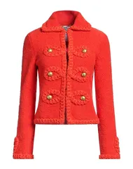 モスキーノ レディース アウター ジャケット・ブルゾン MOSCHINO ブルゾン Orange オレンジのサムネイル