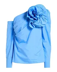 バルマン レディース トップス シャツ BALMAIN トップス Blue ブルーのサムネイル