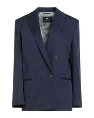 エトロ レディース アウター ジャケット・ブルゾン ETRO テーラードジャケット Midnight Blue ブルーのサムネイル