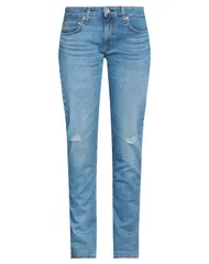 ラグアンドボーン レディース ボトムス デニムパンツ RAG BONE バギー Blue ブルー