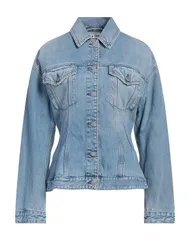 アクネ ストゥディオズ レディース アウター ジャケット・ブルゾン ACNE STUDIOS デニムブルゾン Blue ブルーのサムネイル