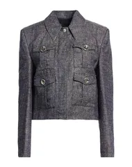 ジバンシー レディース アウター ジャケット・ブルゾン GIVENCHY デニムブルゾン Blue ブルーのサムネイル