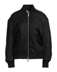 オフホワイト レディース アウター ジャケット・ブルゾン OFFWHITE ボンバージャケット Black ブラックのサムネイル