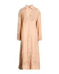 エルマンノ シェルヴィーノ レディース トップス ワンピース ERMANNO SCERVINO ひざ丈ワンピース Beige ベージュのサムネイル
