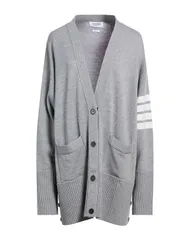 トムブラウン レディース アウター カーディガン THOM BROWNE カーディガン Light Gray グレーのサムネイル