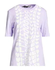 ラブ モスキーノ レディース トップス Tシャツ LOVE MOSCHINO Ｔシャツ Lilac ライラックのサムネイル