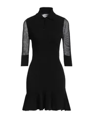 オフホワイト レディース トップス ワンピース OFFWHITE ミニワンピース・ドレス Black ブラック