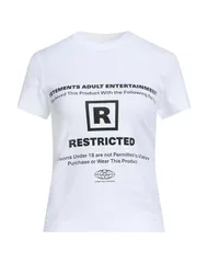 ヴェトモン レディース トップス Tシャツ VETEMENTS Ｔシャツ White ホワイトのサムネイル