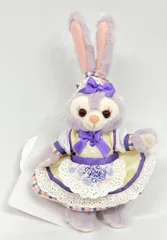 東京ディズニーシー ぬいぐるみバッジ Duffy and Friends ステラルー(紫リボン)/Duffy's HEARTWARMING DAYS 2020