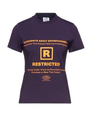 ヴェトモン レディース トップス Tシャツ VETEMENTS Ｔシャツ Purple パープルのサムネイル