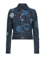 ディースクエアード レディース アウター ジャケット・ブルゾン DSQUARED2 デニムブルゾン Blue ブルーのサムネイル