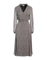 リュージョー レディース トップス ワンピース LIU JO ひざ丈ワンピース Dark Brown ブラウンのサムネイル