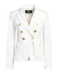 バルマン レディース アウター ジャケット・ブルゾン BALMAIN テーラードジャケット White ホワイトのサムネイル