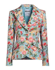 モスキーノ レディース アウター ジャケット・ブルゾン MOSCHINO テーラードジャケット Sky Blue ブルーのサムネイル