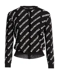 バレンシアガ レディース アウター カーディガン BALENCIAGA カーディガン Black ブラックのサムネイル