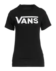 バンズ レディース トップス Tシャツ VANS Ｔシャツ Black ブラック