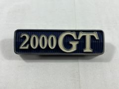 2000 GTES エンブレム メタリック仕上げ - メルカリ