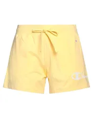チャンピオン レディース ボトムス ハーフパンツ・ショーツ CHAMPION ショートパンツ＆バミューダパンツ Yellow イエロー