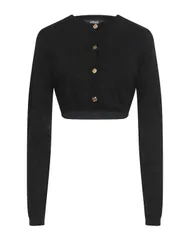 ヴェルサーチ レディース アウター カーディガン VERSACE カーディガン Black ブラックのサムネイル