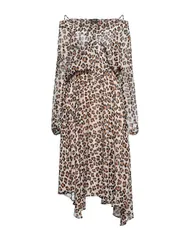 リュージョー レディース トップス ワンピース LIU JO ひざ丈ワンピース Beige ベージュのサムネイル