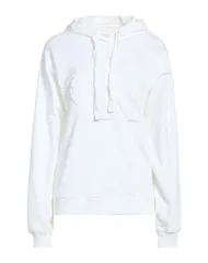 カルバンクライン レディース アウター パーカー・スウェット CALVIN KLEIN JEANS スウェット White ホワイト