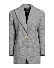 バルマン レディース アウター ジャケット・ブルゾン BALMAIN テーラードジャケット Gray グレーのサムネイル