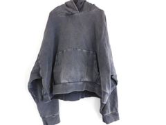 NOT4NERD ダメージ加工 スウェットパーカー グレー XL - メルカリ
