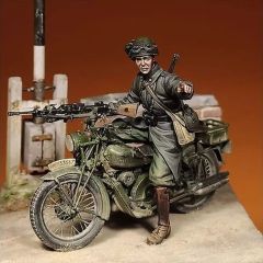 ハーレー45WLA 1/6アメリカンGIジョー35周年バイクインディア - メルカリ