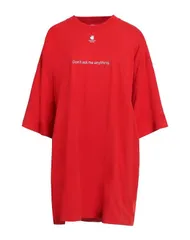 ヴェトモン レディース トップス Tシャツ VETEMENTS Ｔシャツ Red レッドのサムネイル