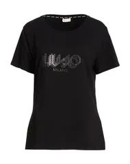 リュージョー レディース トップス Tシャツ LIU JO Ｔシャツ Black ブラックのサムネイル