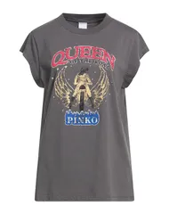 ピンコ レディース トップス Tシャツ PINKO Ｔシャツ Lead Gray グレーのサムネイル