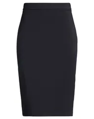 エリザベッタフランキ レディース ボトムスカート ELISABETTA FRANCHI ミディ丈スカート Black ブラック