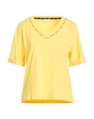 リュージョー レディース トップス Tシャツ LIU JO Ｔシャツ Yellow イエローのサムネイル