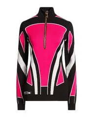 バルマン レディース アウター カーディガン BALMAIN ファスナー付きニット Black ブラックのサムネイル